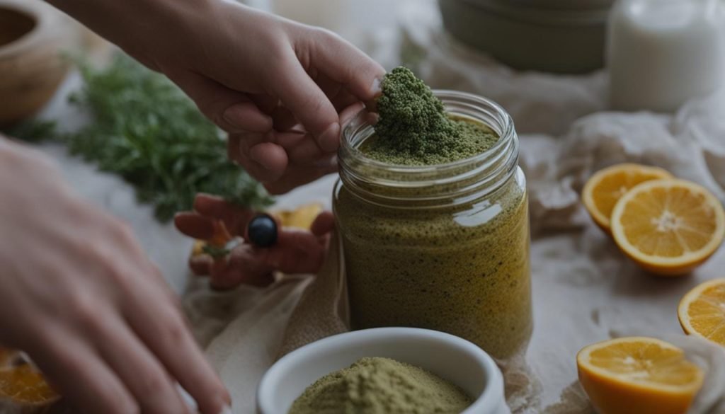 exfoliante casero para el cuerpo antes de depilar