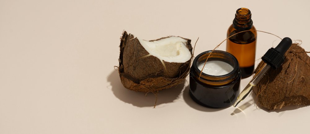 productos para hacer exfoliantes caseros, coco y otros